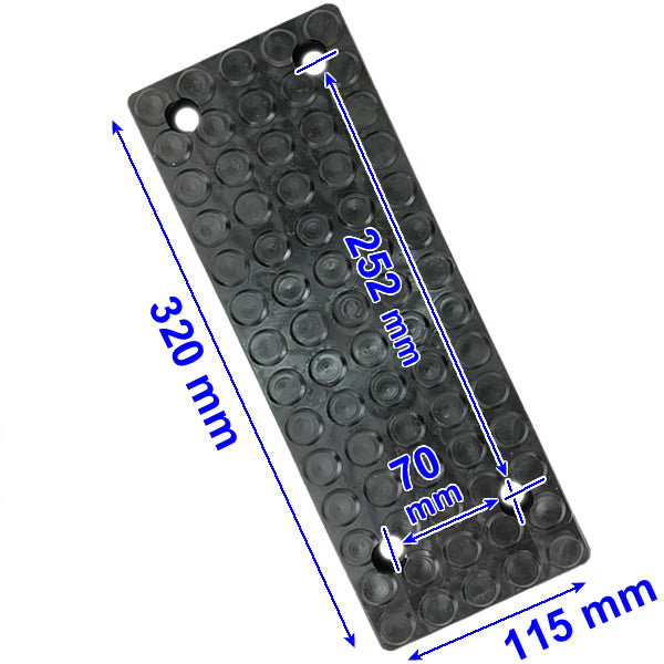 Patin en caoutchouc pour support de jante côté détalonneur pour démonte-pneus - SG28 - Compatible RAVAGLIOLI, SIRIO, SPACE Patin en caoutchouc pour support de jante côté détalonneur pour démonte-pneus - SG28 - Compatible RAVAGLIOLI, SIRIO, SPACE